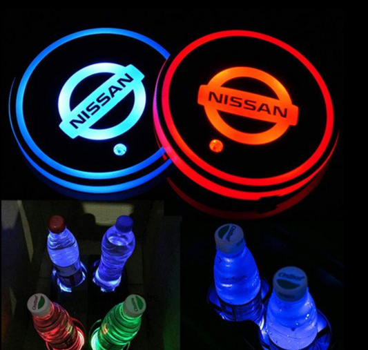 Disques d'ambiance LED d'intérieur personnalisés multicolores (2 pièces)